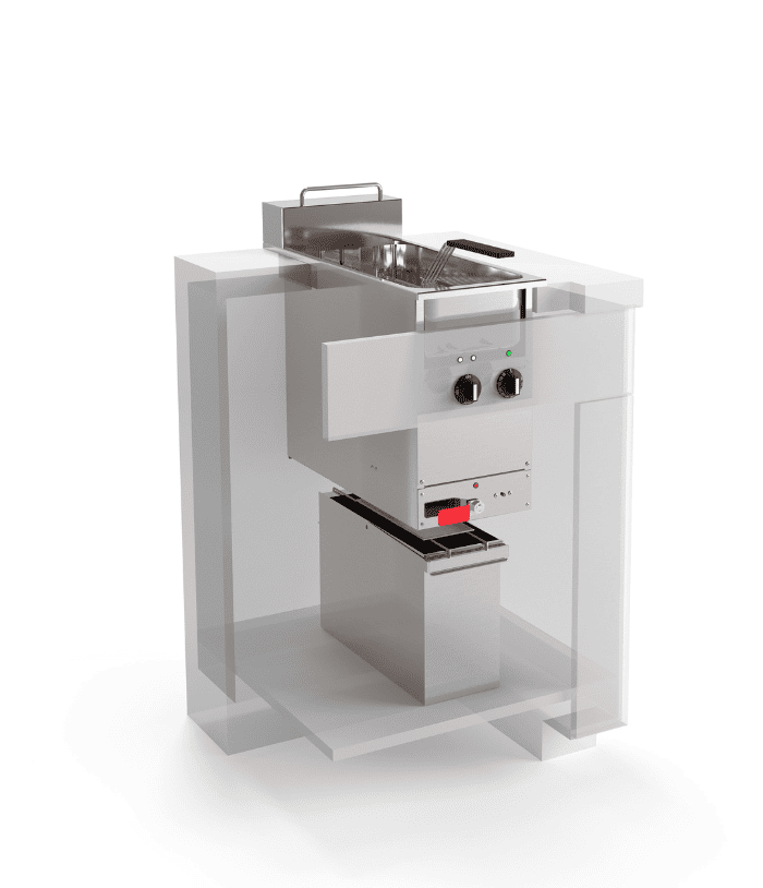 Friteuse professionnelle électrique Mona 125E