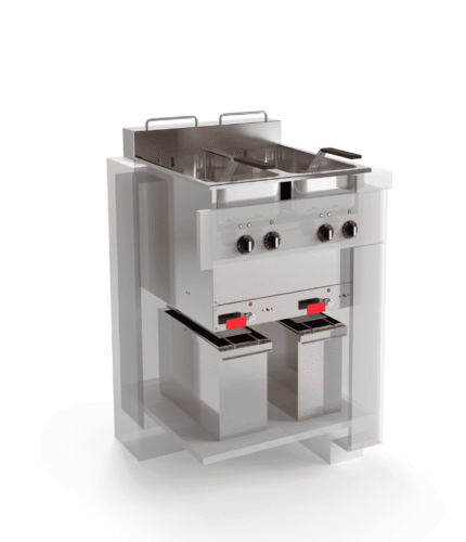 Friteuse professionnelle électrique à encastrer Mona 225E